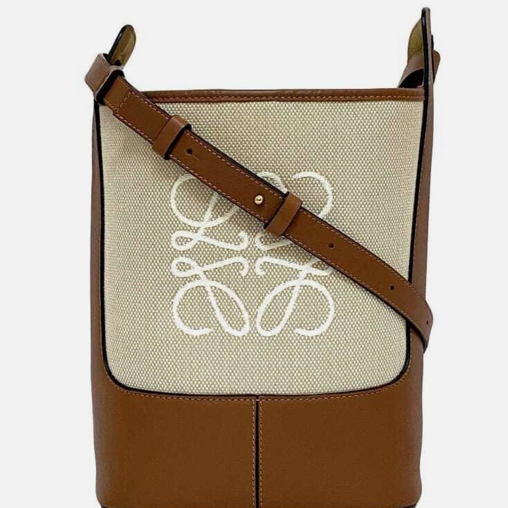 Loewe Brown and Cream Women's Bag